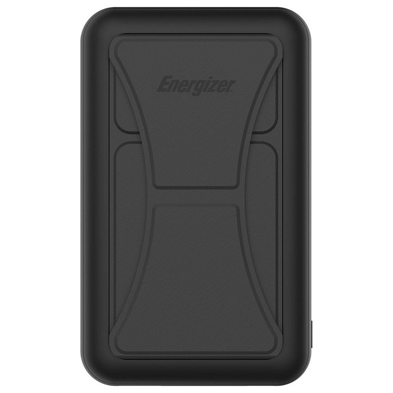 Универсальная мобильная батарея Energizer Magnetic Wireless 10000mAh 22.5W PD USB-A, USB-C In/Out, Black