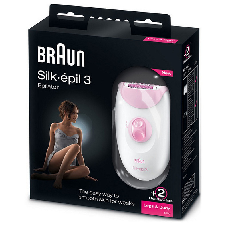 Епілятор Braun SE 3270 Розовый