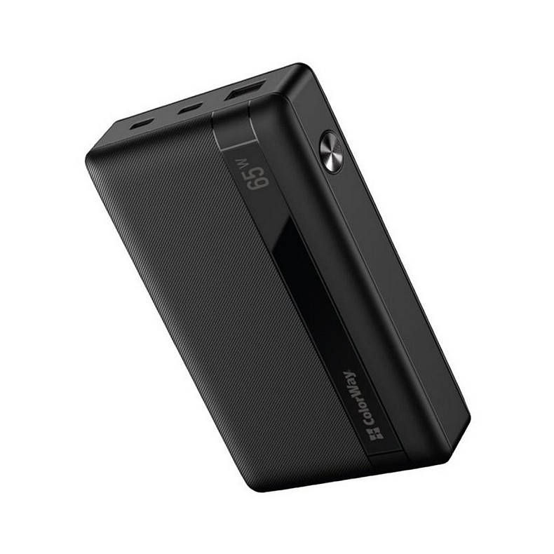 Універсальна мобільна батарея ColorWay Powerful 20000mAh Black (CW-PB200LPA3BK-PDD)