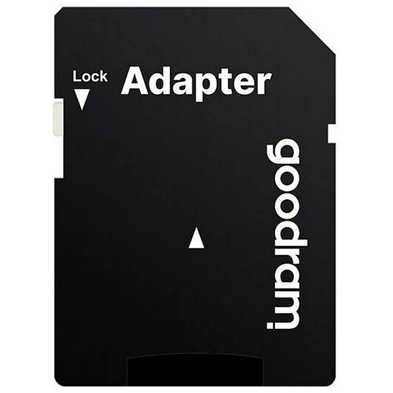 Карта памяти MicroSDHC 32GB UHS-I Class 10 Goodram + SD-adapter (M1AA-0320R12)