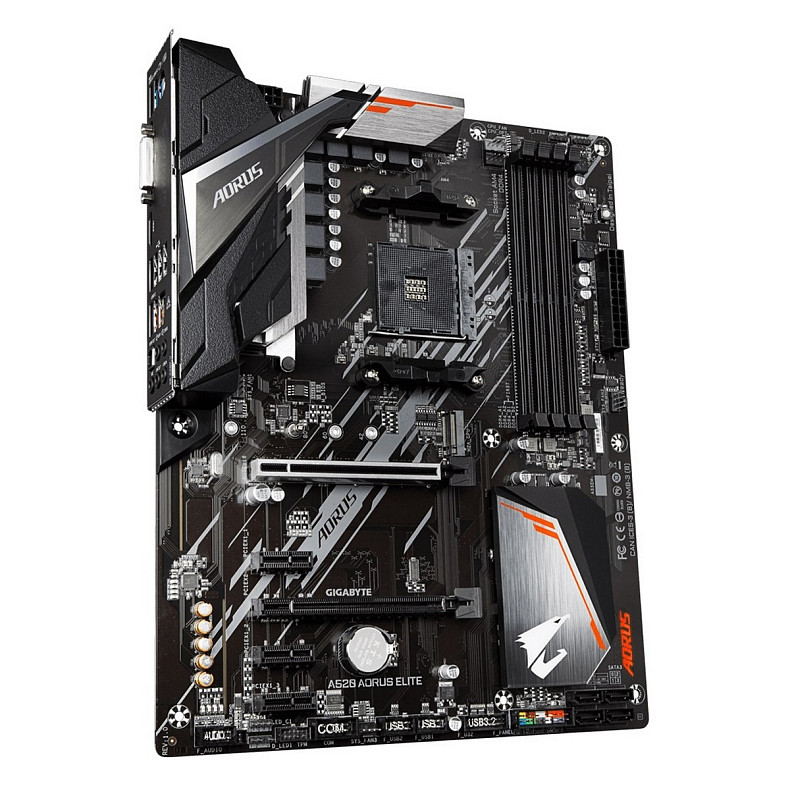 Материнська плата Gigabyte A520 Aorus Elite Socket AM4