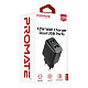 Зарядний пристрій Promate BiPlug 12W Black (biplug.black)