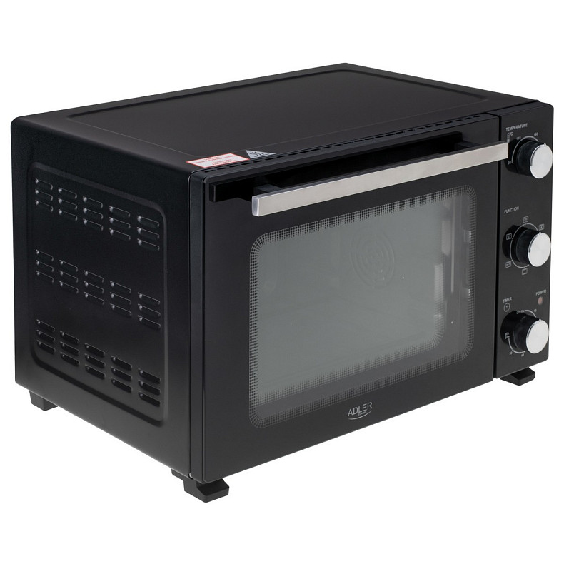 Електрична піч Adler AD 6026 Black