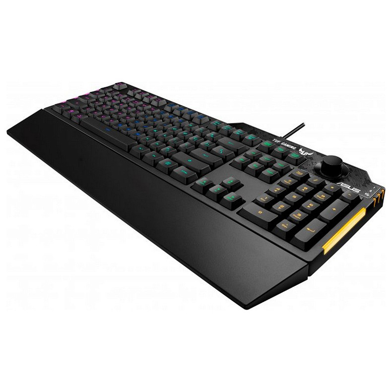 Клавиатура Asus TUF Gaming K1 USB Black UKR (90MP01X0-BKMA00)