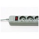 Фильтр питания ProLogix (PRS-075P6-18G) 0.75 мм, 6 розеток, 1.8 м, серый