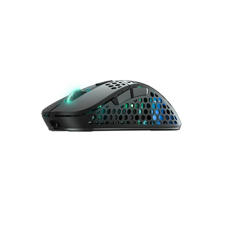 Миша Xtrfy M4, WL/USB-A, RGB, чорний