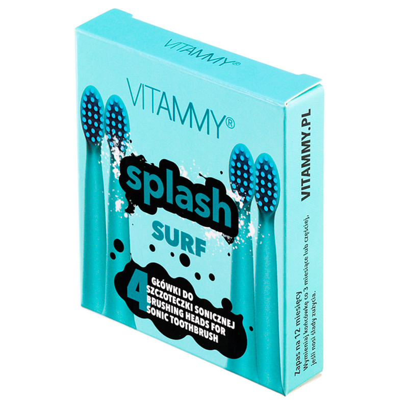 Головки для звуковой зубной щетки VITAMMY Splash surf