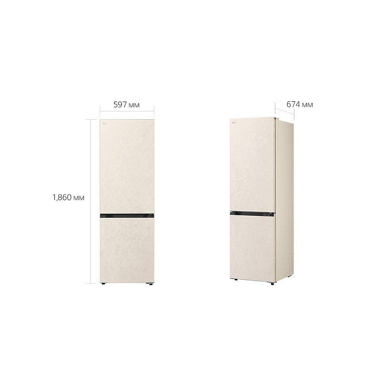 Холодильник LG GC-B459EEYM