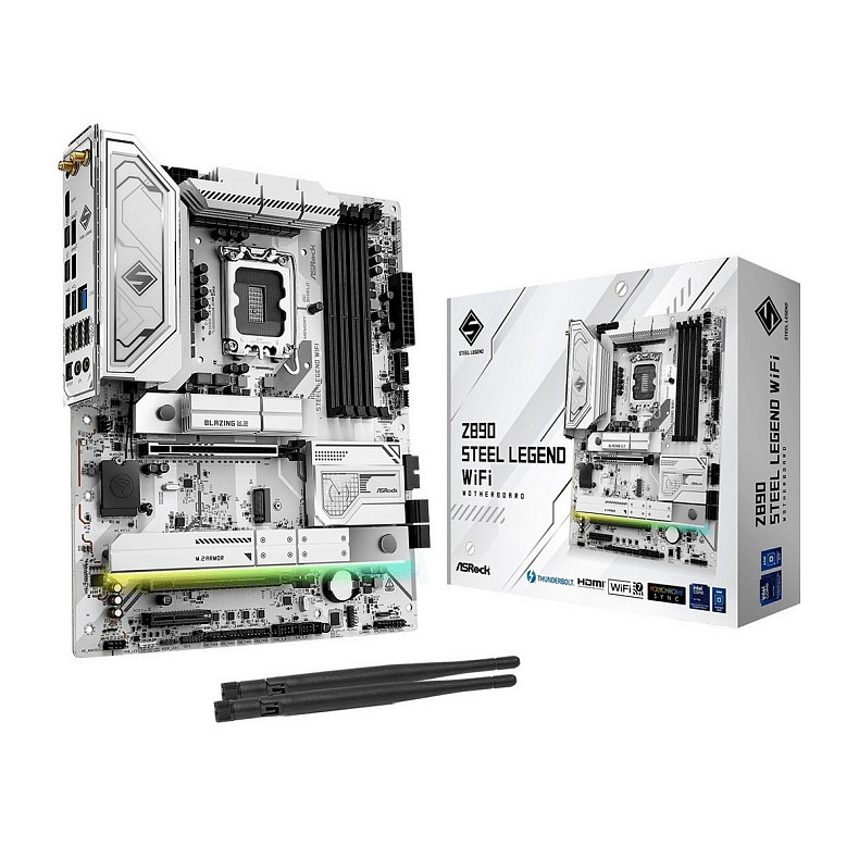 Материнская плата ASRock Z890 Steel Legend WiFi Socket 1851
