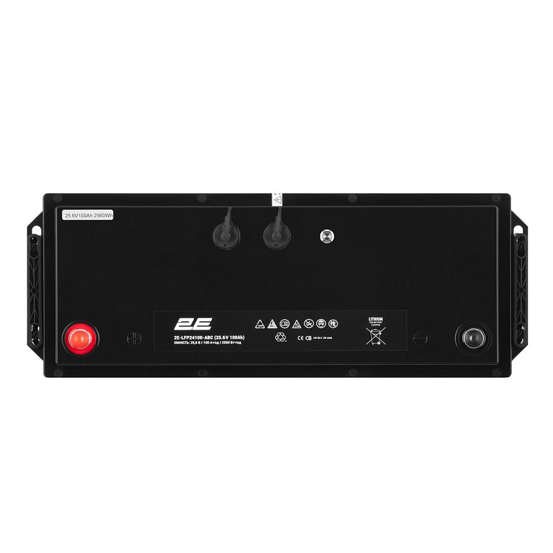 Акумуляторна батарея 2E LFP24, 24В, 100Ah, ABC 8S (2E-LFP24100-ABC)
