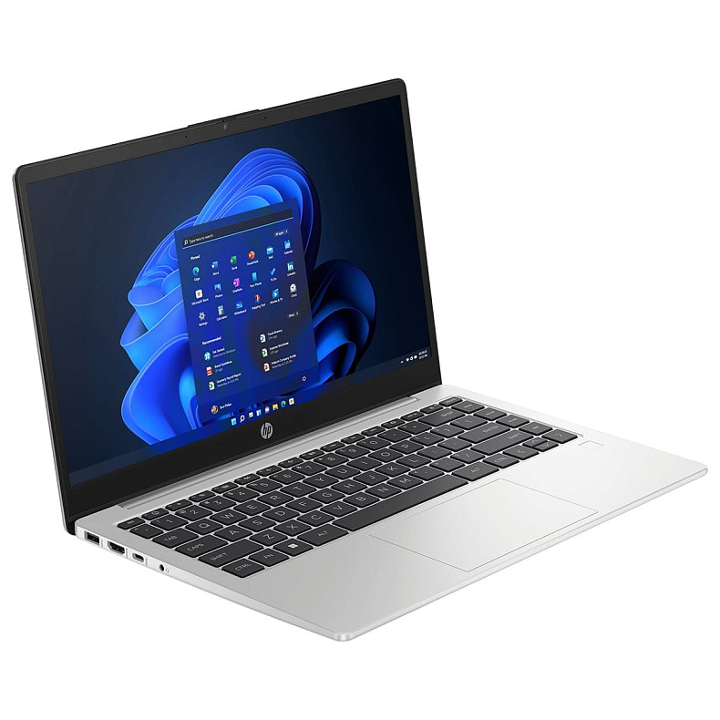 Ноутбук HP 240-G10 14" FHD IPS AG, Intel i5-1335U, 16GB, F512GB, Win11P, серебристый (85A19EA)