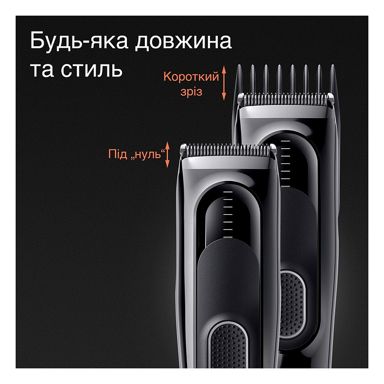 Тример BRAUN Елект прилад д/вол HairClip HC5310