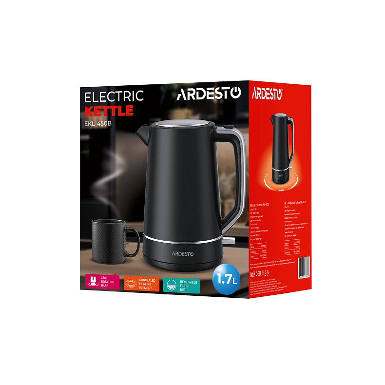 Электрочайник Ardesto EKL-450B