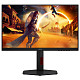 Монітор 23.8" AOC 24G4ZR, Fast IPS, 260Гц, 2xHDMI, DP, HAS, Pivot, чорно-червоний
