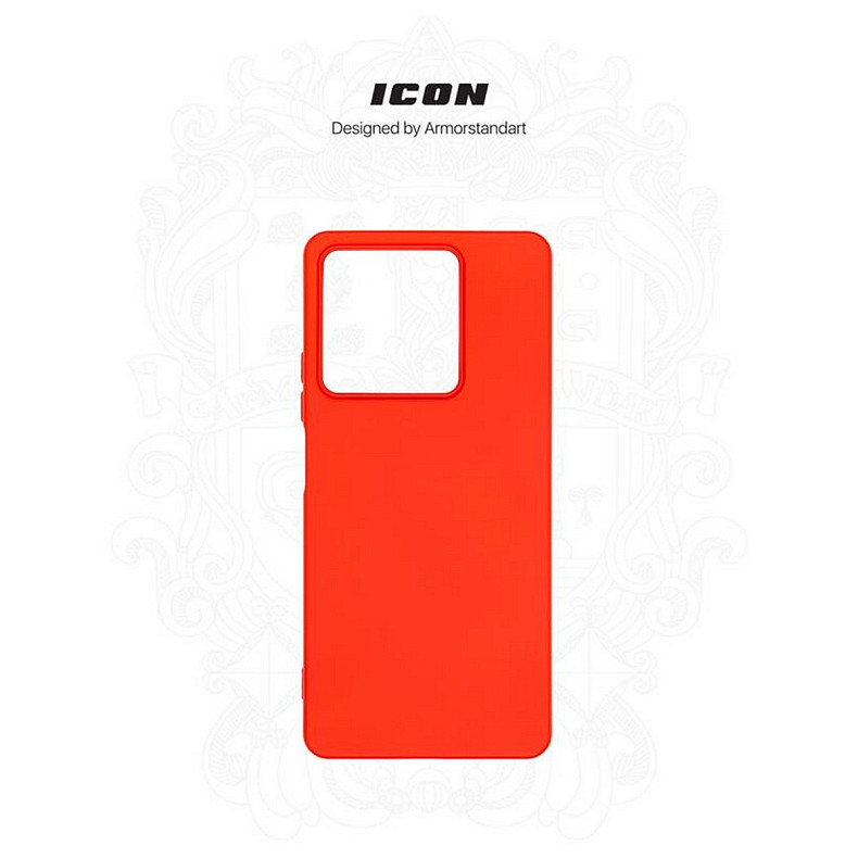 Чехол-накладка Armorstandart Icon для Xiaomi Redmi Note 13 5G Red (ARM71889)