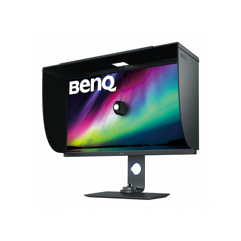 TFT 32" BenQ SW321C, IPS, 4K, 99% Adobe RGB, HDMI, DP, USB Type-C, USB хаб, Card Reader, сірий