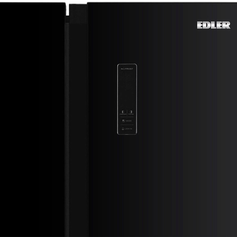 Холодильник Side-by-Side Edler ED-450NBG