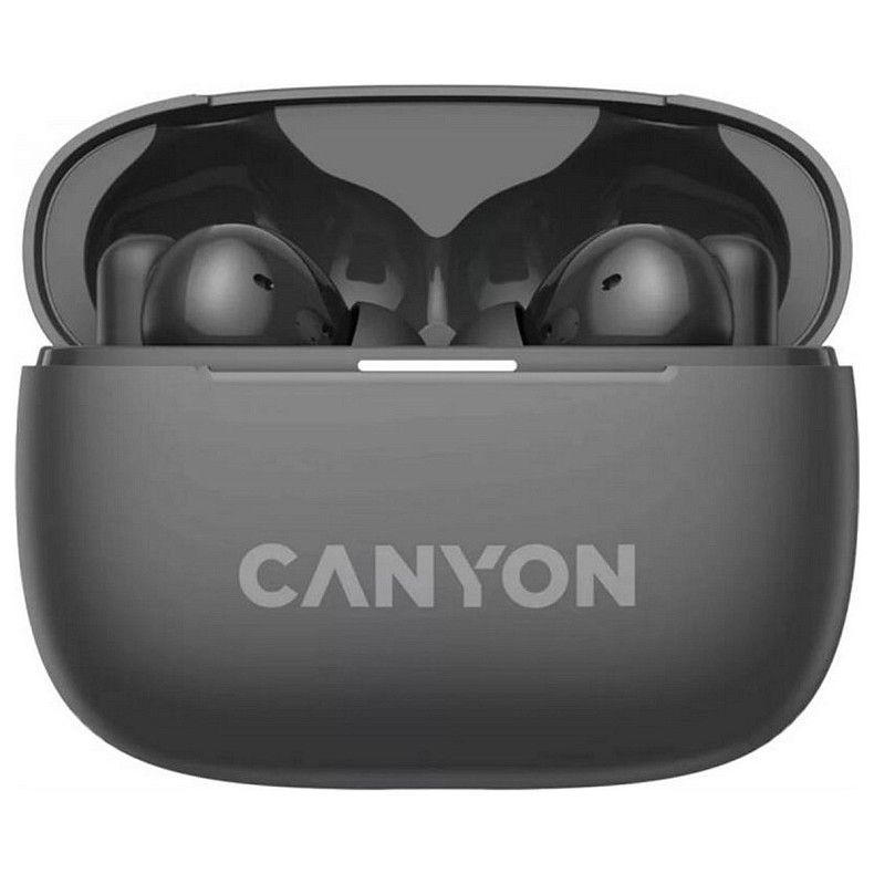 Bluetooth-гарнітура Canyon OnGo TWS-10 ANC ENC Black (CNS-TWS10BK)