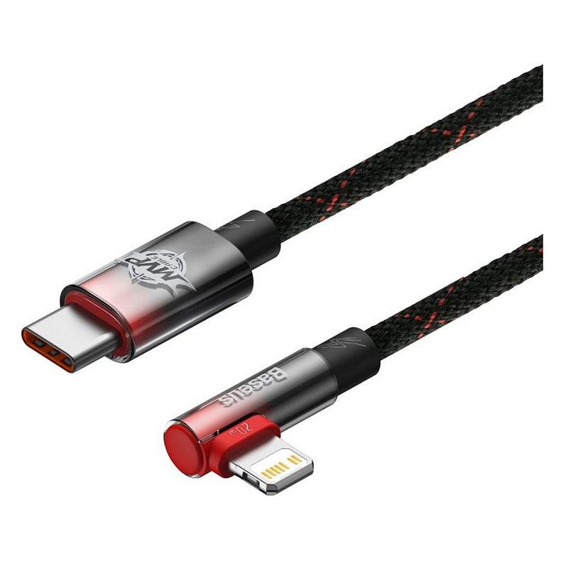 Кабель Baseus MVP 2 USB Type-C - Lightning, 20W, 1м Black/Red (CAVP000220)