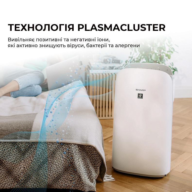 Воздухоочиститель Sharp UA-KCP100E-W