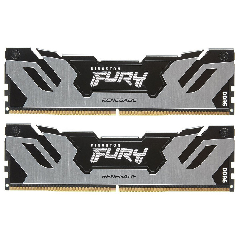 ОЗП Kingston Fury Renegade DDR5 2x16GB 6000MHz Silver (KF560C32RSK2-32)