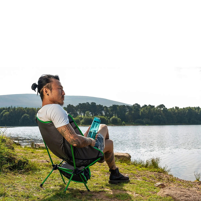 Стул раскладной Highlander Ayr Chair Green/Grey (FUR103-G.G)