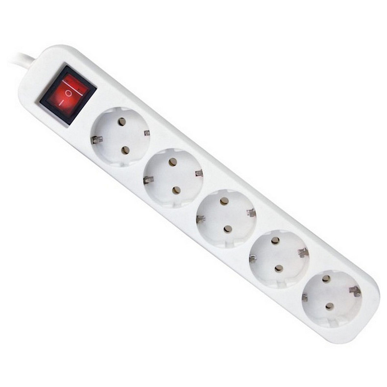 Мережевий фільтр DEFENDER (992420)S530 3.0 m 5 роз switch white UA