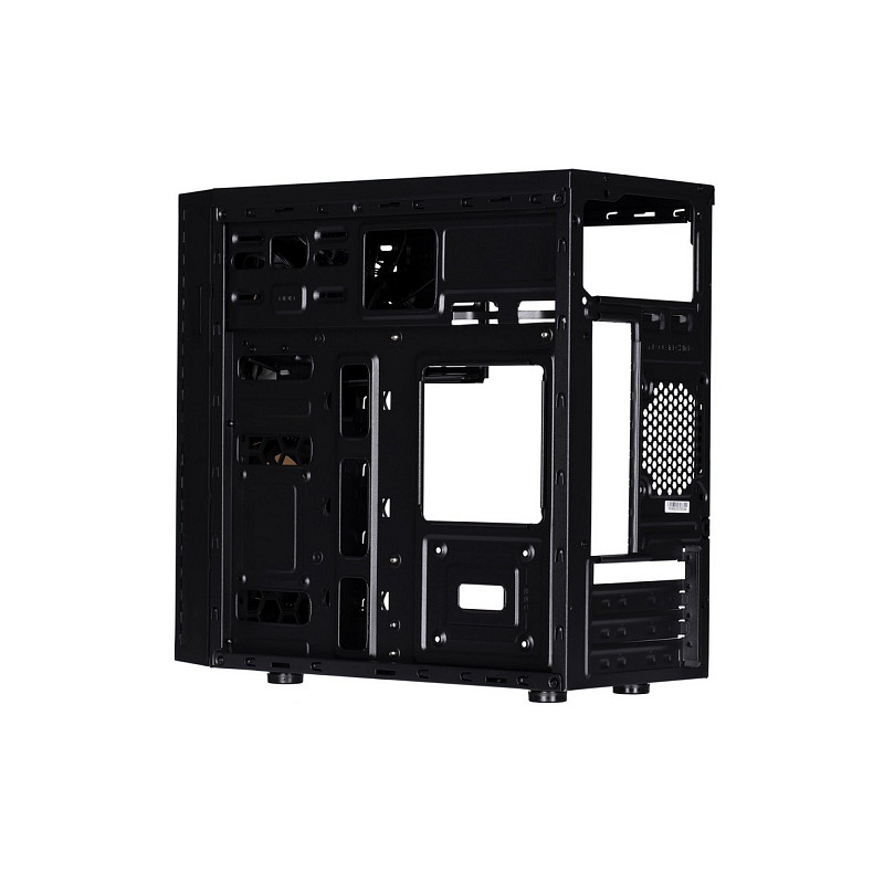 Корпус 2E BASIS (RD858) MiniT, Micro ATX, Mini ITX, 2*USB3.0, 2*120ARGB, акрил(бок.пан.)