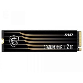 SSD диск MSI Spatium M482 2TB M.2 2280 PCIe 4.0 x4 NVMe 3D NAND TLC (S78-440Q730-P83)