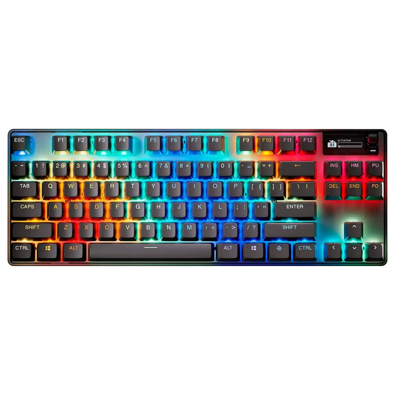 Клавіатура SteelSeries Apex Pro TKL WL Gen 3 UA HyperMagnetic, OmniPoint 2.0, OLED