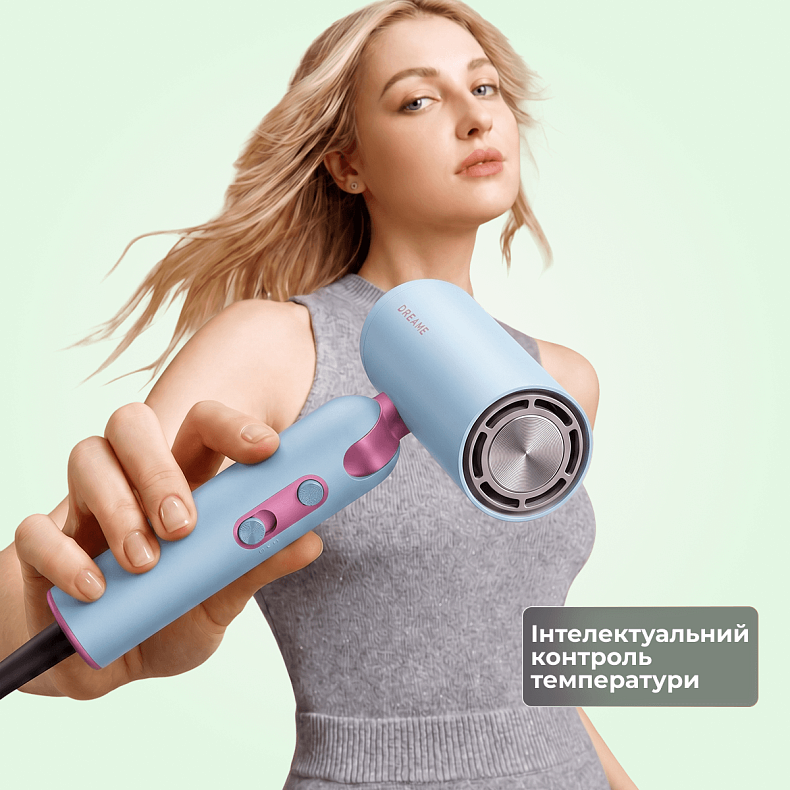 Фен Dreame Pocket Cake Blue-Mint Puff (AHD51C-BL)
