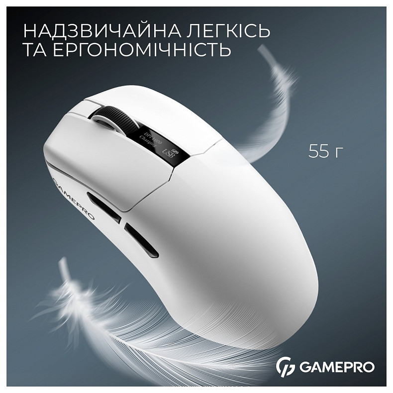 Мышь GamePro Asgard Thor White (GM023W)