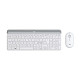 Комплект (клавіатура, мишка) бездротової Logitech MK470 White USB (920-009205)