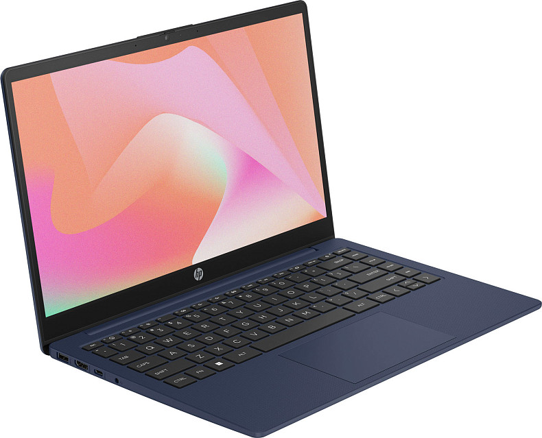 Ноутбук HP 14-ep0052ua 14" FHD IPS, 300n/i3-1315U (4.5)/8Gb/SSD512Gb/Intel UHD/DOS/Синій