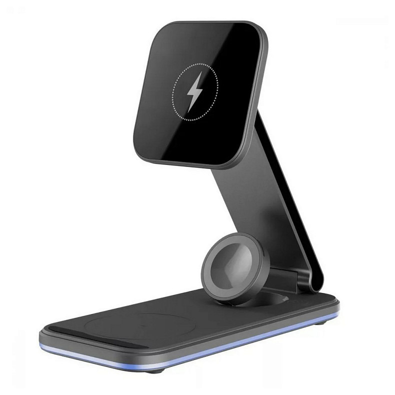 Бездротовий зарядний пристрій Proove Energy Fold 3in1 15W Black (WSEF15010001)