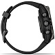 Спортивний годинник GARMIN Fenix 7S Pro Sapphire Solar Carbon Gray Titanium with Black Silicone