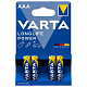 Батарейка Varta Longlife Power 4903 (High Energy) AAA/LR03 BL 4шт