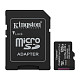 Карта пам'яті Kingston microSD 128GB C10 UHS-I A1 V10 R150MB/s + SD (SDCS3/128GB)