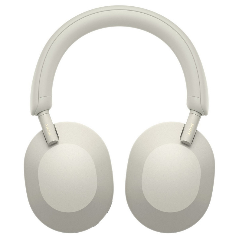 Наушники Over-ear Sony WH-1000XM5 BT 5.2, ANC, Hi-Res, AAC, LDAC, Wireless, Mic, Серебристый