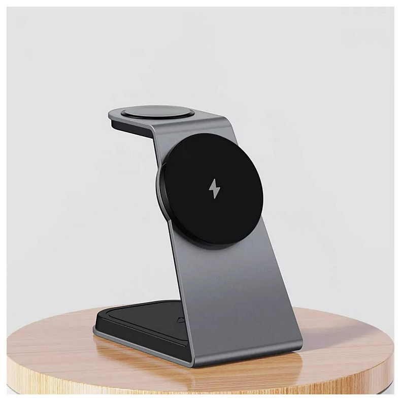 Беспроводное зарядное устройство Proove Omni Power 3in1 15W Gray (WSOP15020003)