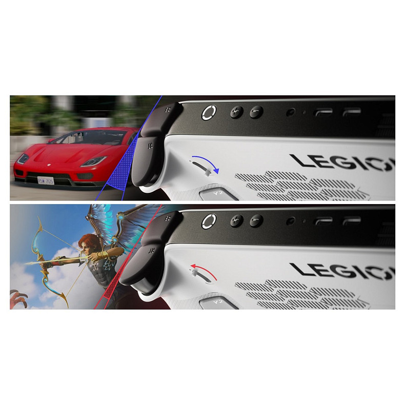 Портативная игровая приставка Lenovo Legion Go S 1 TB Glacier White (83L3001BRA)