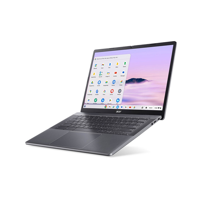 Ноутбук Acer Chromebook Plus CB514-3H 14" WUXGA IPS, AMD R3-7320C, 8GB, F512GB, UMA, ChromeOS, сірий