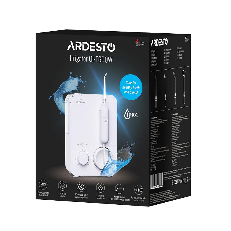 Ирригатор Ardesto OI-T600W
