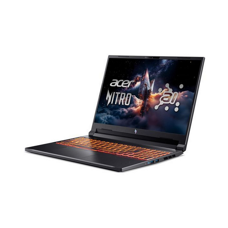 Ноутбук Acer Nitro V 16 ANV16-42 16" WUXGA IPS, AMD R5-240, 16GB, F512GB, NVD5060-8, Lin, чорний