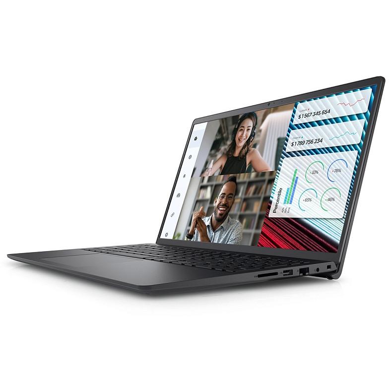 Ноутбук Dell Vostro 3520 15.6" FHD AG, Intel i3-1215U, 8GB, F512GB, UMA, Lin, черный