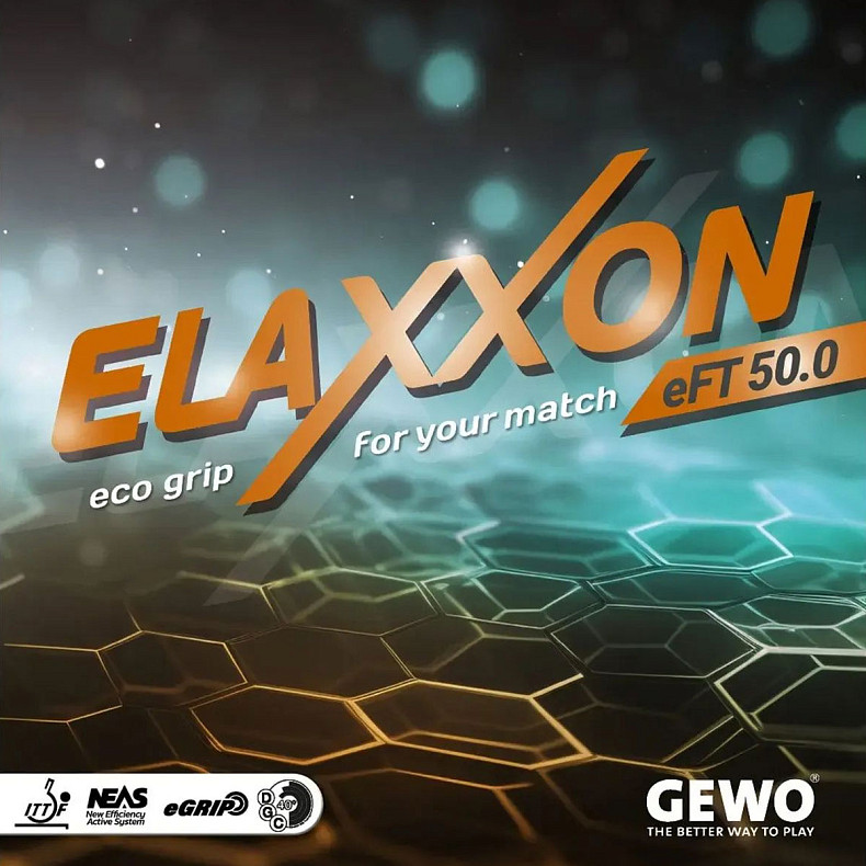 Накладка для ракетки Gewo Elaxxon eFT 50.0 2.1 black (11373910021)