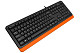 Клавіатура A4Tech FK10 Black/Orange USB