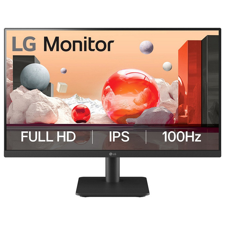 Монітор LG 23.8" 24MS500-B 2xHDMI, Audio, IPS, 100Hz