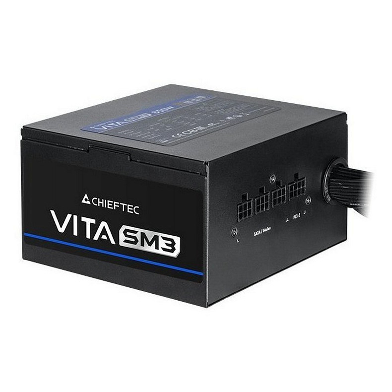 Блок питания CHIEFTEC Vita SM3 (750W), >85%, 80+ Bronze, 120мм, 1xMB 24pin(20+4), 2xCPU 8pin(4+4),
