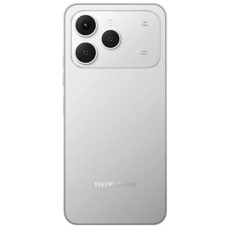 Смартфон Tecno Spark 40 (KM5n) 8/256GB Veil White (4894947091575)